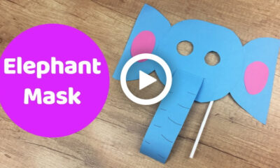 How to Make a Cute Elephant Mask