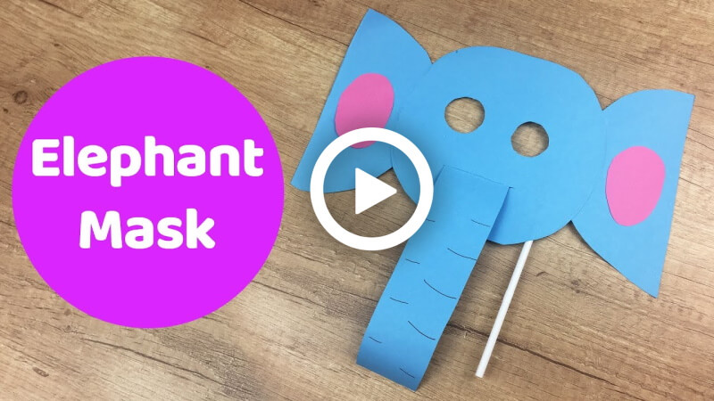 How to Make a Cute Elephant Mask