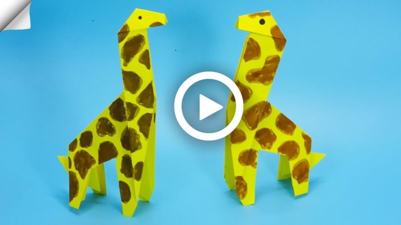 How to Make a Paper Giraffe