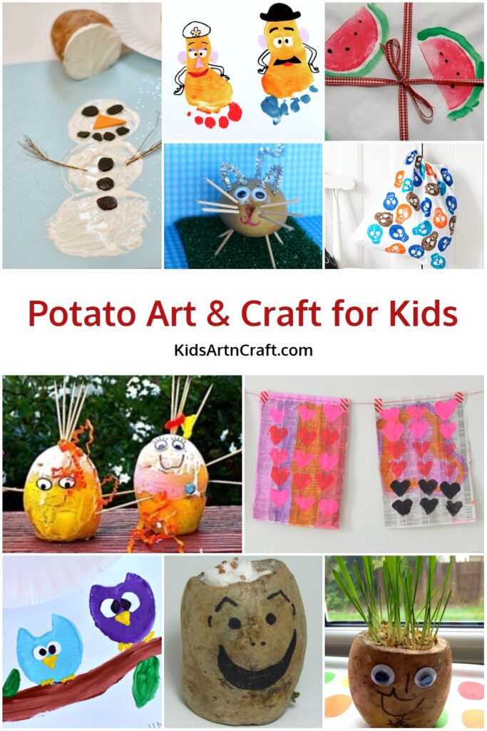 Potato Art & Craft for Kids