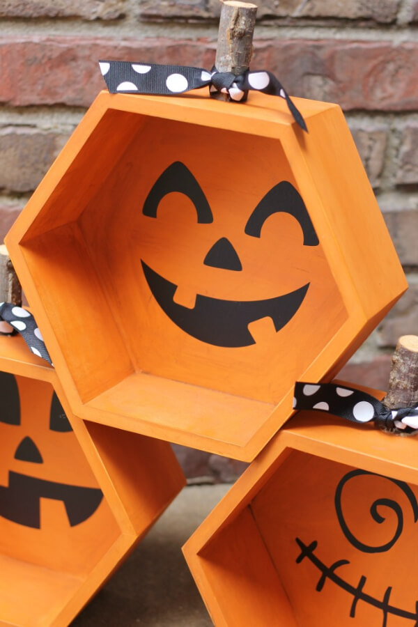 Beautiful Pumpkin Halloween Lantern Craft For Kids