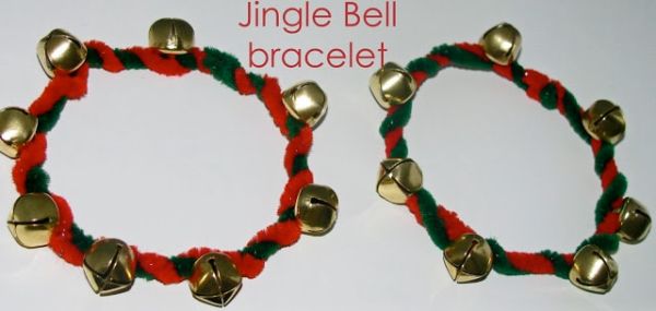 DIY Musical Instruments for Kids Jingle Bell Bracelet
