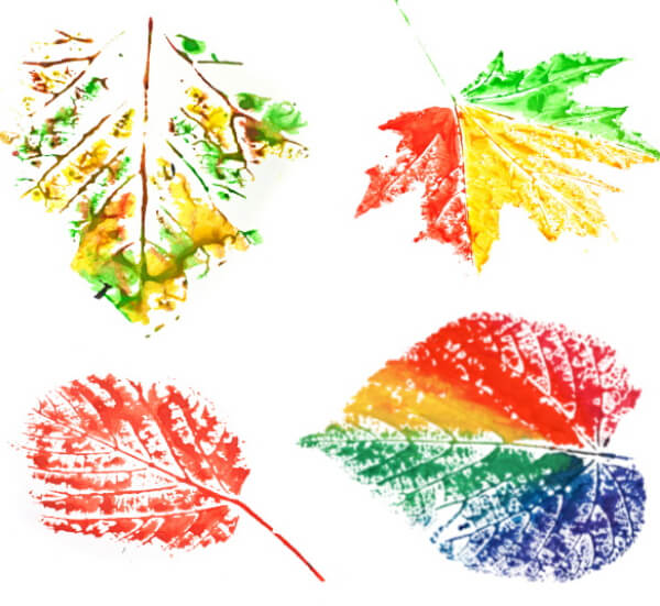 Easy Leaf Painting Art Ideas for Preschoolers