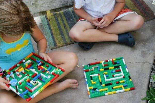 Lego Marble Maze