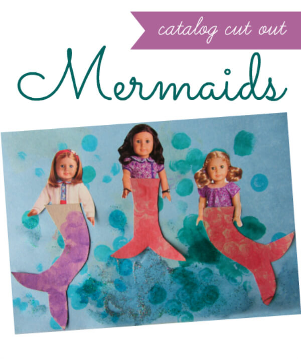 Cut Out Mermaids Craft Ideas For Kids