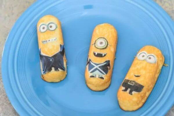 Minion Tarts - An All-Time Favourite Snack Cake Crafts For Kids 