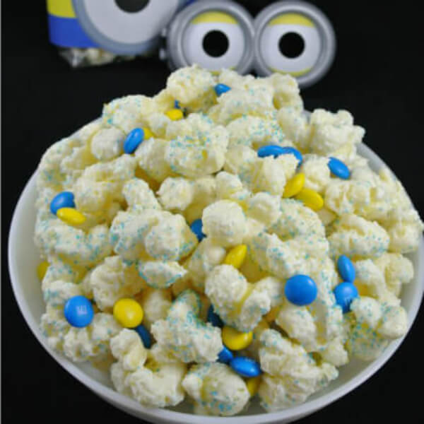 Amazing Minions Munch Popcorn Recipe For Kids Popcorn Recipes Ideas For Kids