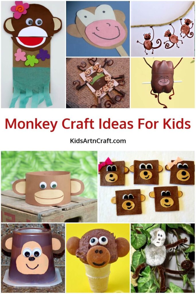 monkey-crafts-ideas-for-kids