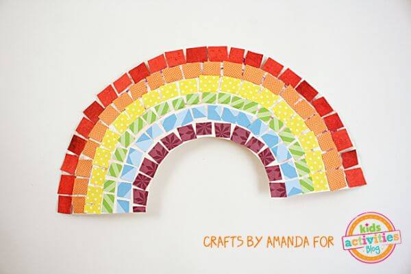 Paper Cutting Rainbow