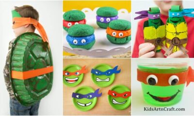 Ninja Turtle Crafts Ideas For kids