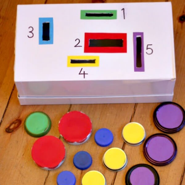 DIY Count & Sort Filling Math Games