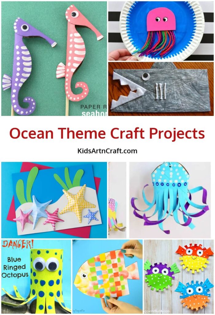 Ocean Theme Craft Projects for Kids