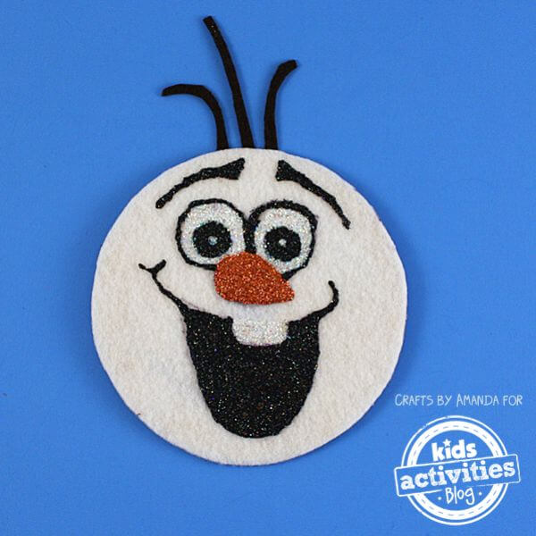 Awesome Olaf Cd Craft Recycled CD Craft Ideas For kids