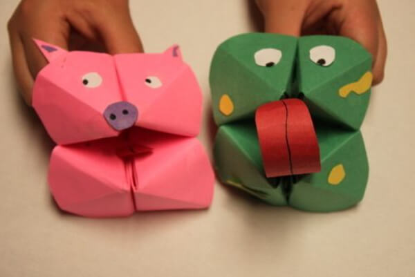 Piggy Projects Ideas For Kids DIY Paper Puppets for Kids