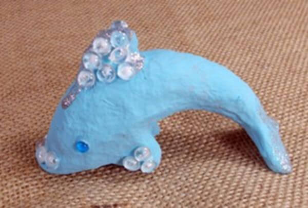 Fun Dolphin Craft and Activities Mache Dolphin