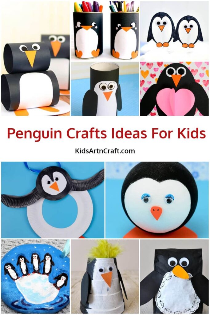 Penguin Crafts Ideas For Kids