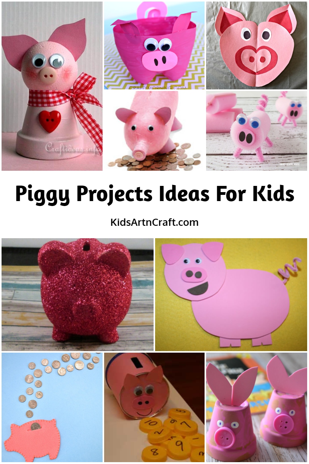 Piggy Projects Ideas For Kids