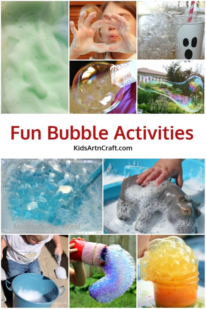 Fun Bubble Activities For Kids