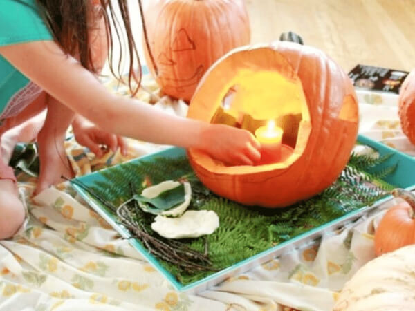 DIY Easy Way To Decorate Fairy Pumpkin House Craft Pumpkin Crafts & Activities for Kids