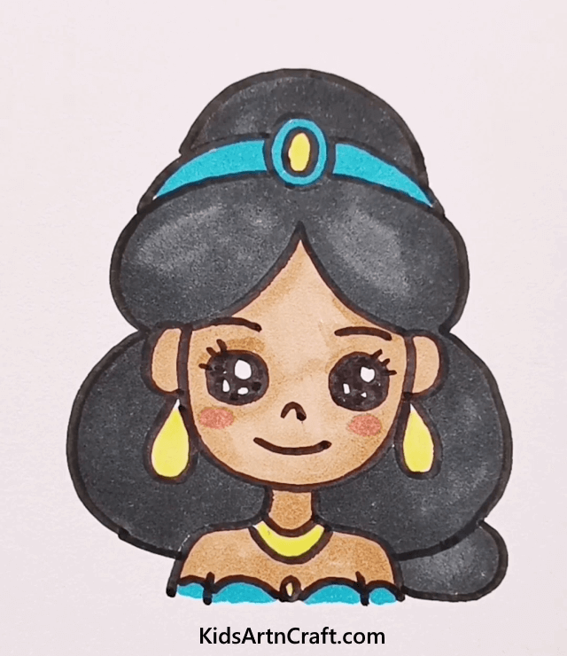 Simple Drawing & Coloring Ideas for Kids Jasmine
