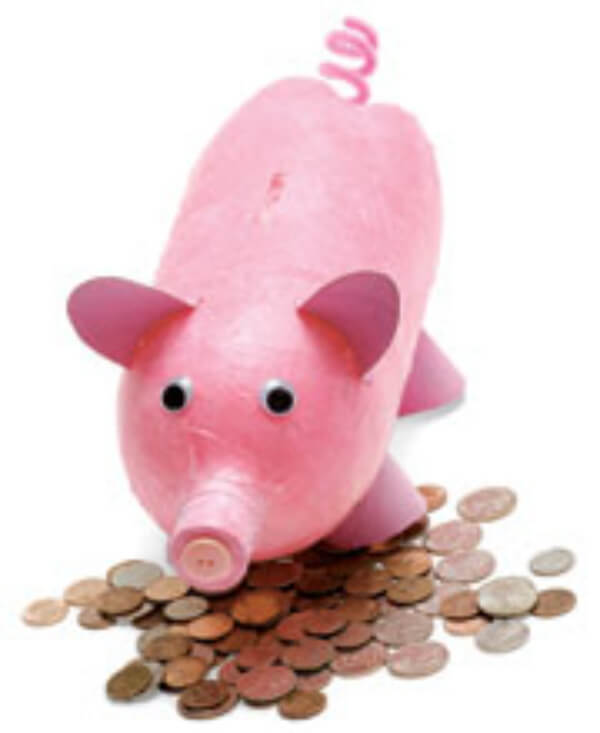Homemade Piggy Bank Ideas For Preschoolers