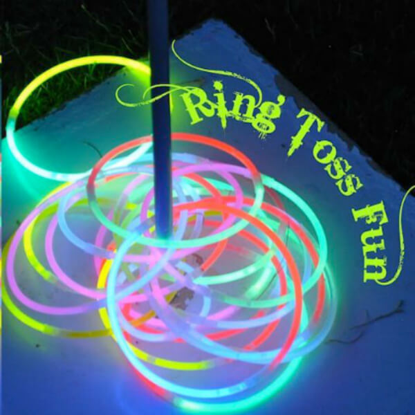 Glow in Dark DIY Projects For Kids Glowing Sticks Craft For Kids Party 