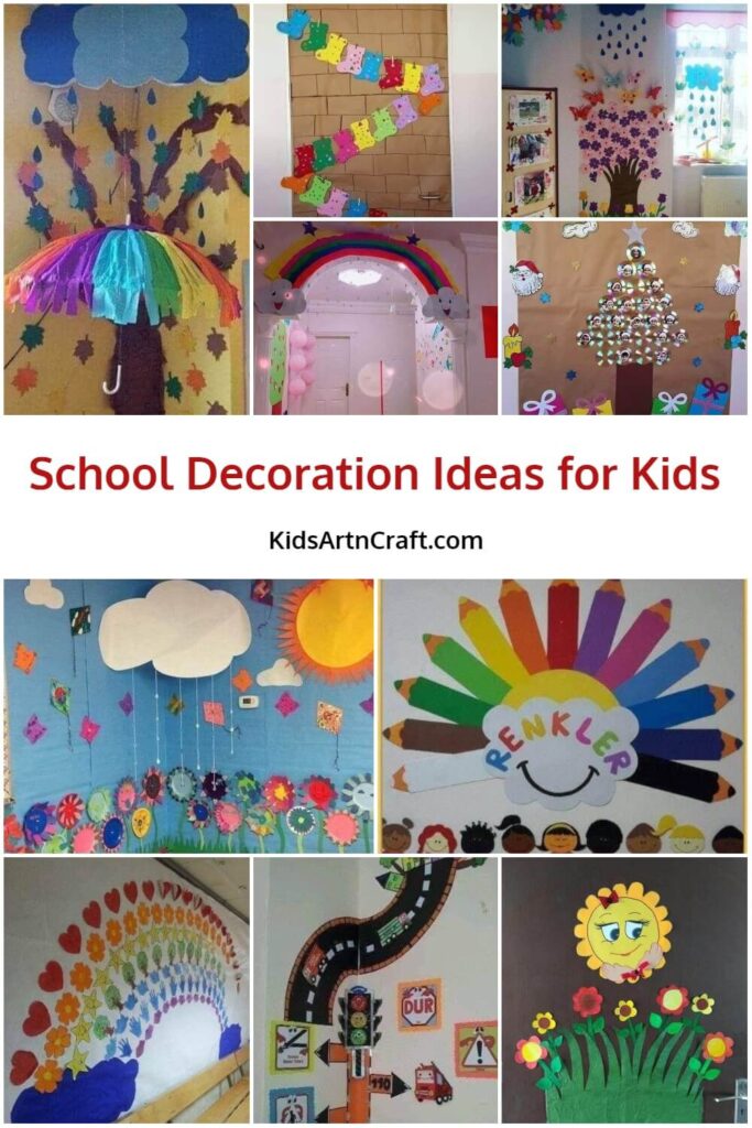 School Decoration Ideas for Kids & Teachers - Kids Art & Craft