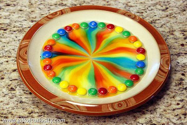 Make A Beautiful Rainbow Craft With Candy Gems