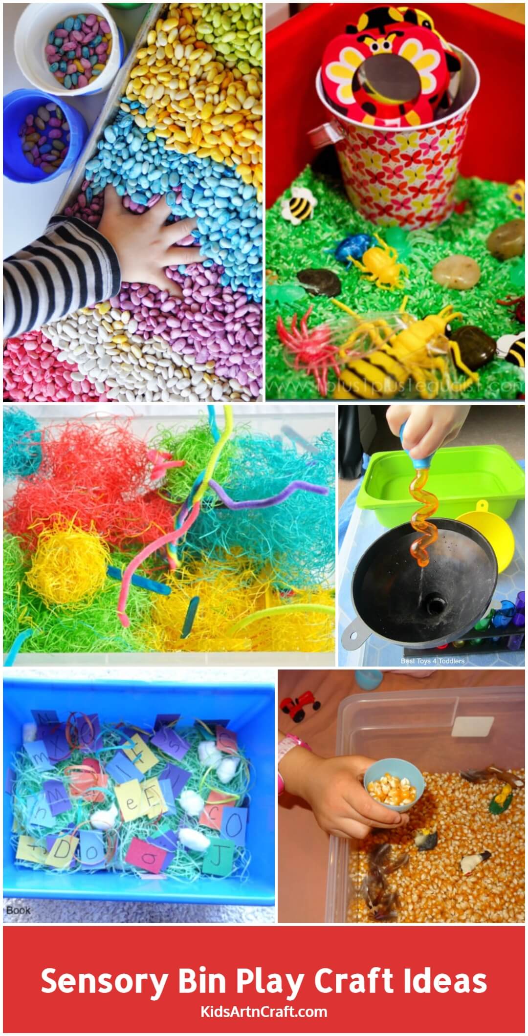 Sensory Bin Play Craft Ideas For Kids 5