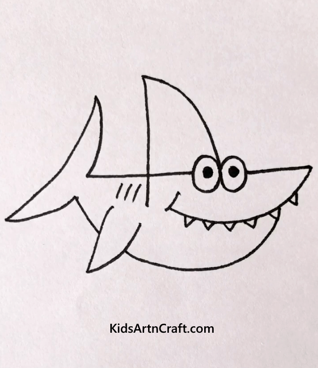 Shark - Charming Animal Paintings for Kids