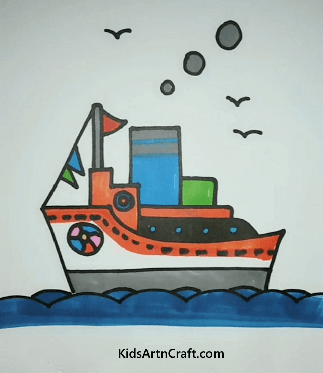 Fine Motor Skill Drawings For Kids Cruise Ship