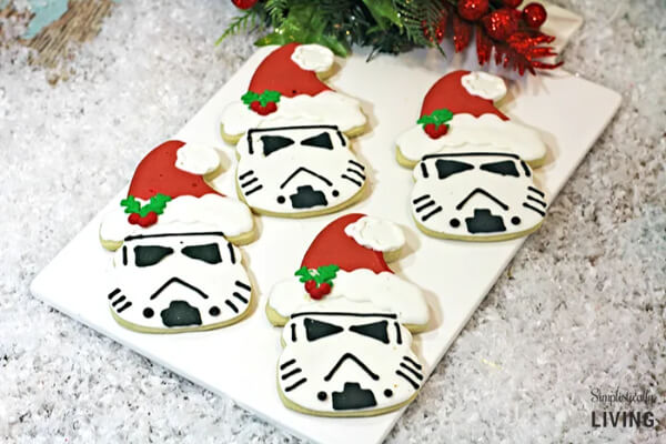 Easy Cookies Decoration Ideas For Kids The Santa to Eat