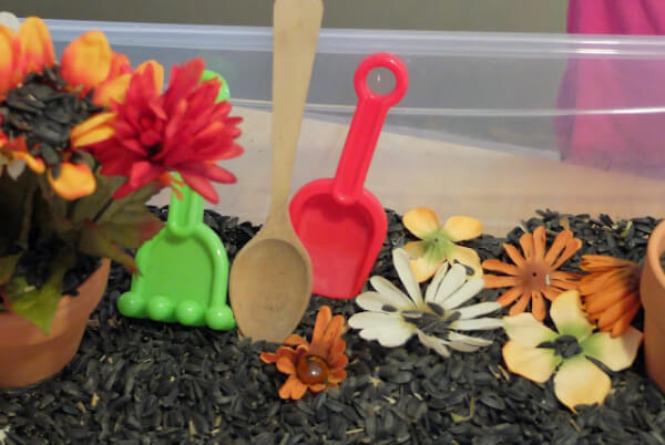 Fun Sunflower Sensory Bin Play Craft Ideas For Kids