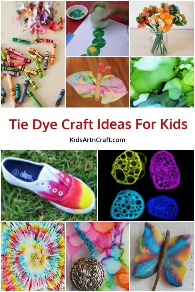 Tie-Dye Craft Ideas For Kids
