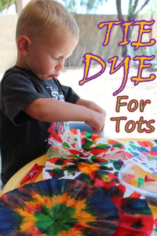 Tie-Dye Craft Ideas For Kids Tie and Dye Activity with Kids