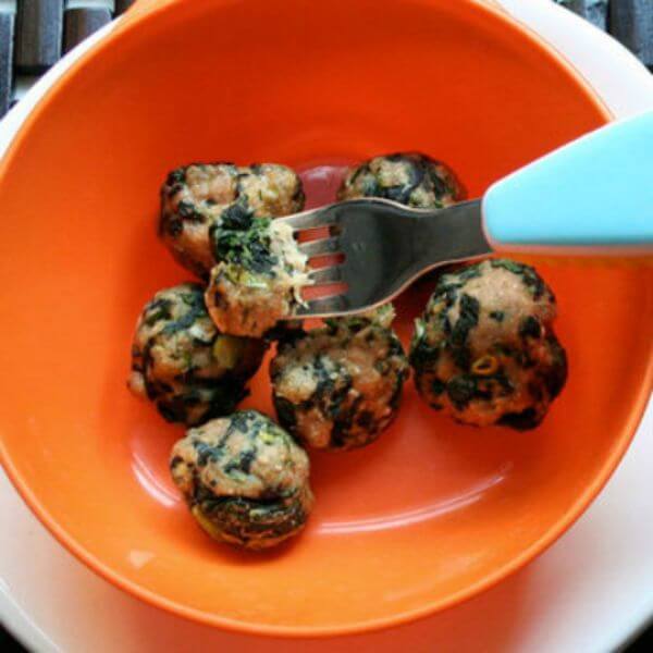 Lunch Recipes for Toddlers Spinach Balls 