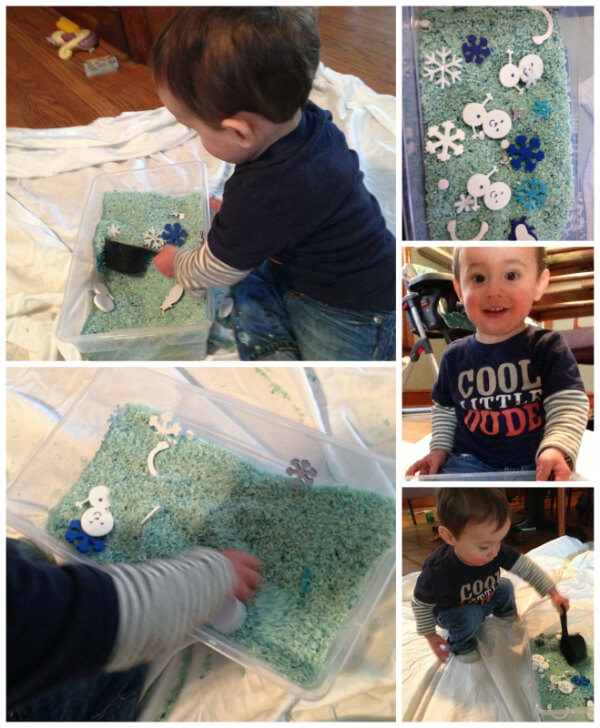 Easy Indoor Winter Activities For Toddlers Sensory Bin Play Craft Ideas For Kids