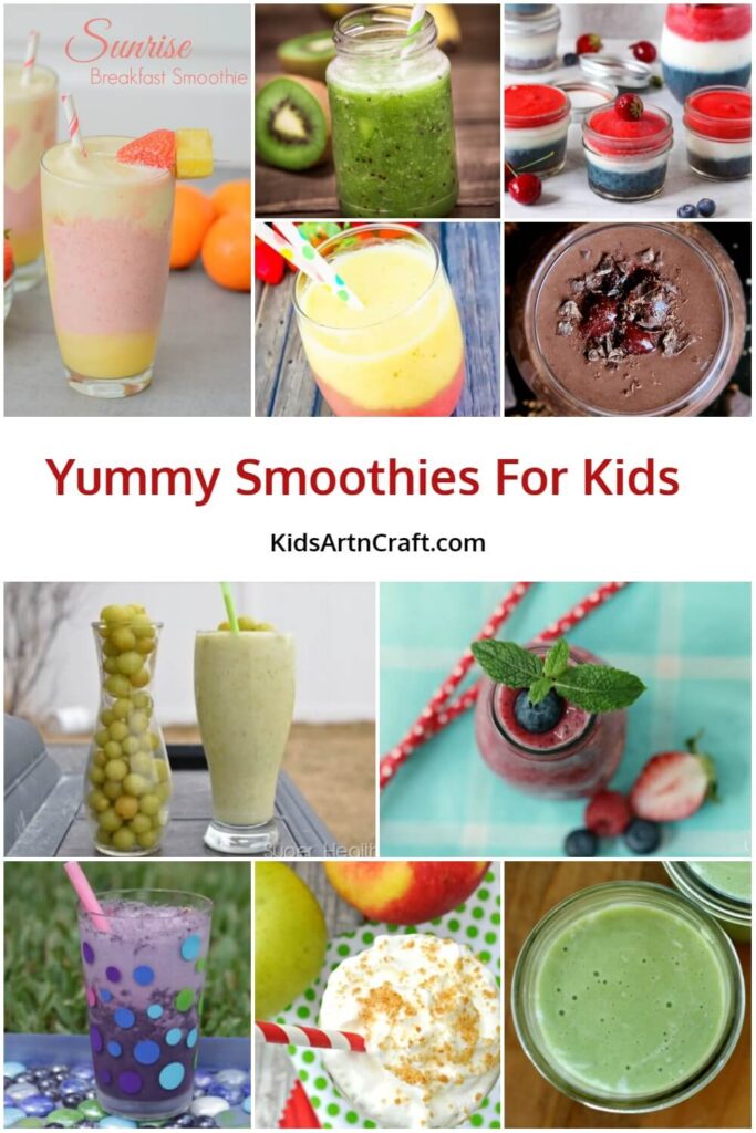 Yummy Smoothies For Kids