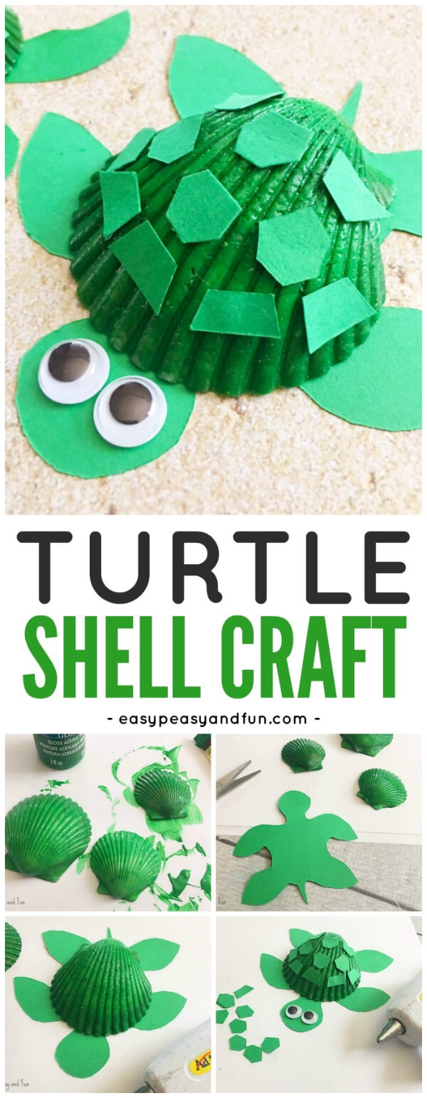 Turtle Shell Craft For Kids