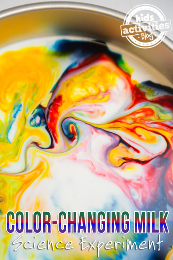 Color Changing Milk Science Experiments