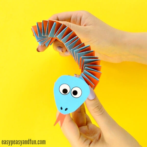 Snake Crafts & Activities for Kids Origami Paper Snake Craft For Kids
