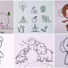Cute Animal Drawings for Kids