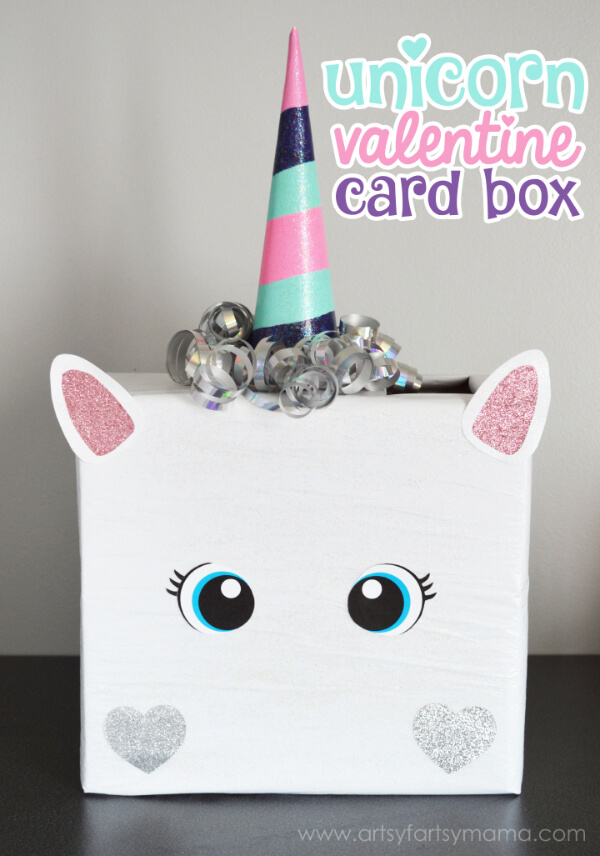 DIY Unicorn Valentine Box Ideas