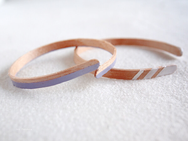 DIY Wooden Bracelets Craft Activity