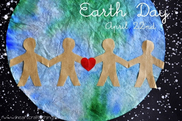 Earth Day Message Using Collage