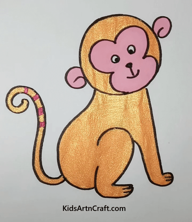 Easy And Creative Drawing For Kids Monkey See, Monkey do