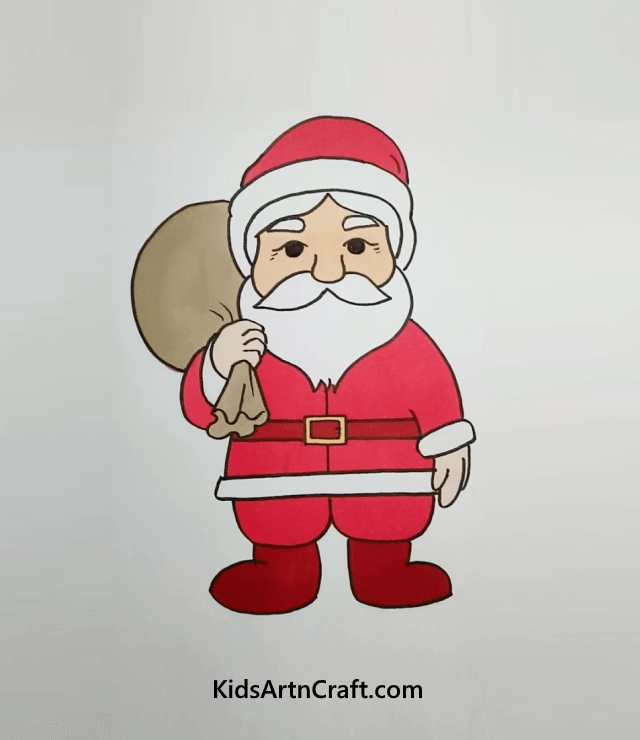 Easy Way To Draw Anime Male Figure Santa Clause