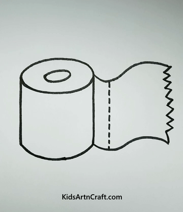 A Toilet Paper Roll