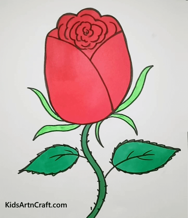 A Beautiful Rose Flower Some Easy And Fun Ways To Hone Your Drawing Skills