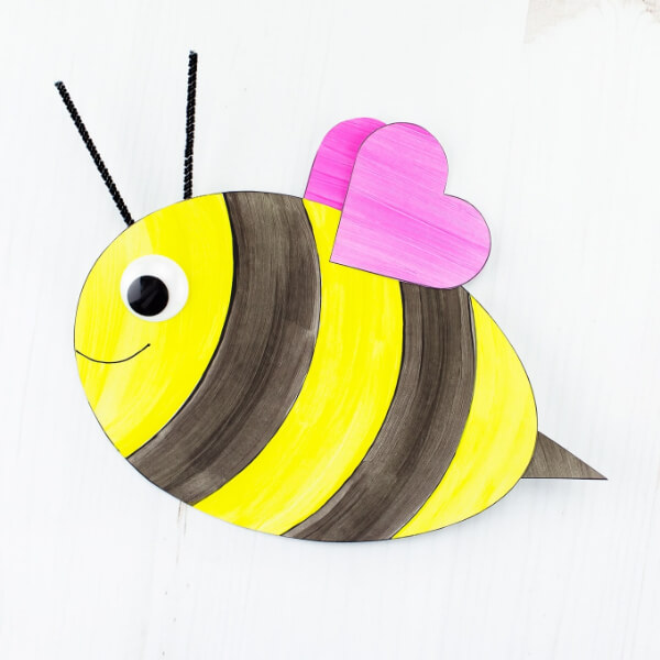 Oval Paper Bee